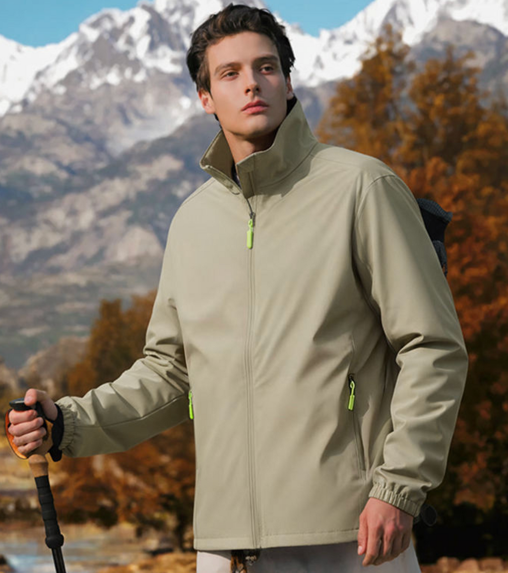 Unisex Stand Collar Jacket